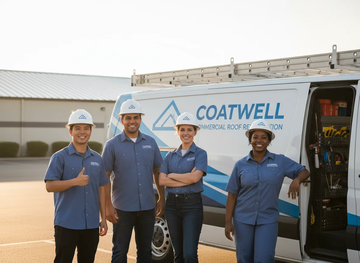 Commercial roof coating company in La Feria, TX